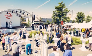 Sommerliches Open-Air Corporate Event
